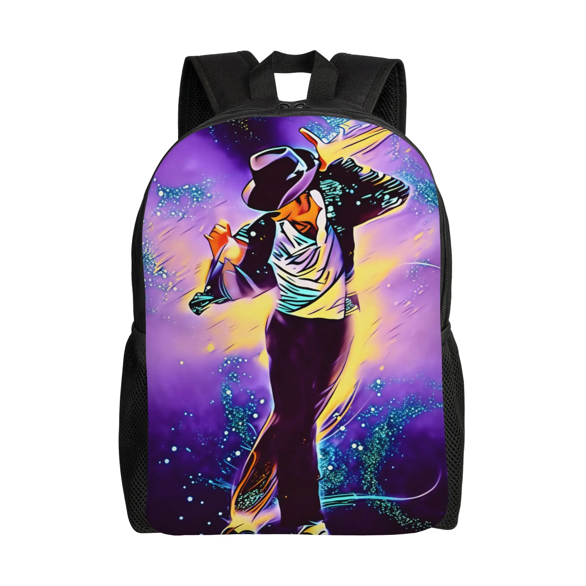 

Michael Jackson Musicians Singers Dancers Backpack Trekking Backpacks Student Streetwear School Bags Design Soft Rucksack
