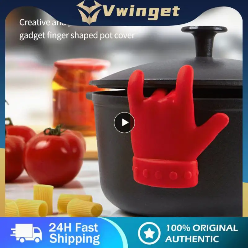 Cubierta de olla en forma de dedo, dispositivo antidesbordamiento de elevación, Material de silicona respetuoso con el medio ambiente, prevención de desbordamiento