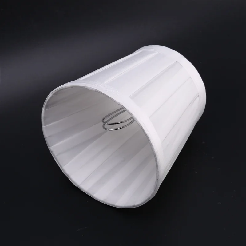 

ABAH-Modern European Style Droplight Wall Lamp Candle Chandelier Lamp Shade 18 Pcs Set (Solid White)