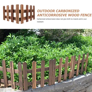 شجرة عيد الميلاد سياج الديكور ساحة أسوار خشبية فناء تقسيم حديقة نمط رعوي مشهد زينة للديكور أفضل 12 مبيعات فواصل الحدائق - رقم 10