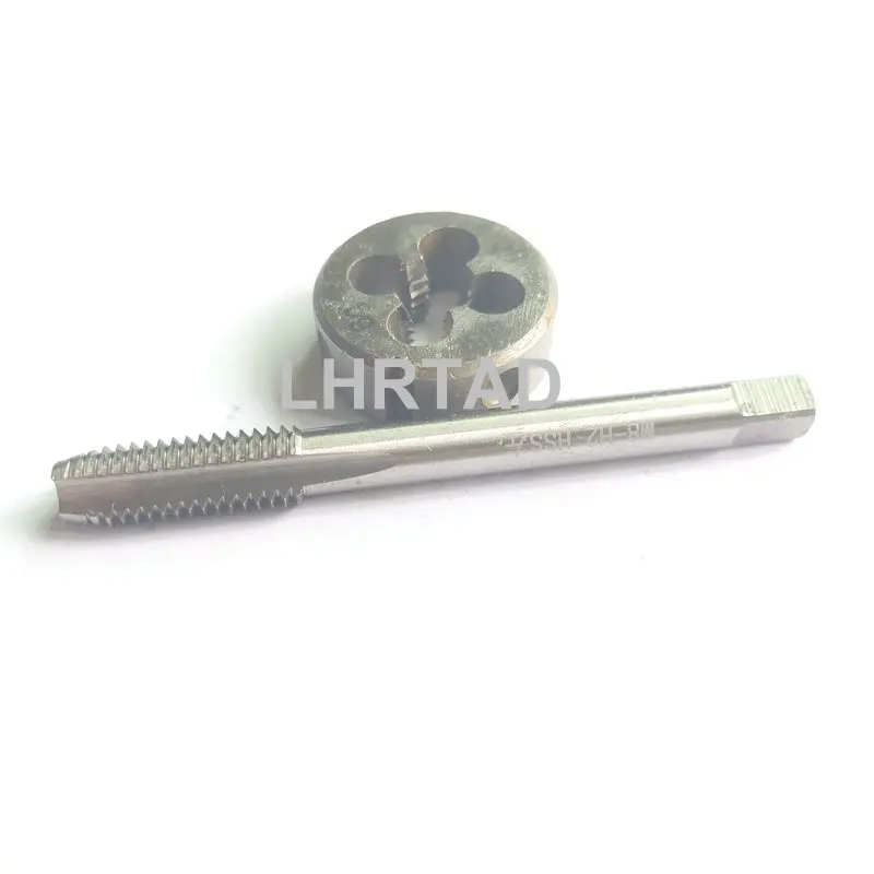 Imagem -02 - Conjunto de Parafuso Fino Métrico da Mão Esquerda Torneiras de Rosca Torneira de Mão Hss Matriz Redonda m6 m7 m8 m9 M10 m7 m8 m9 m7 m8 M10 m9 M10