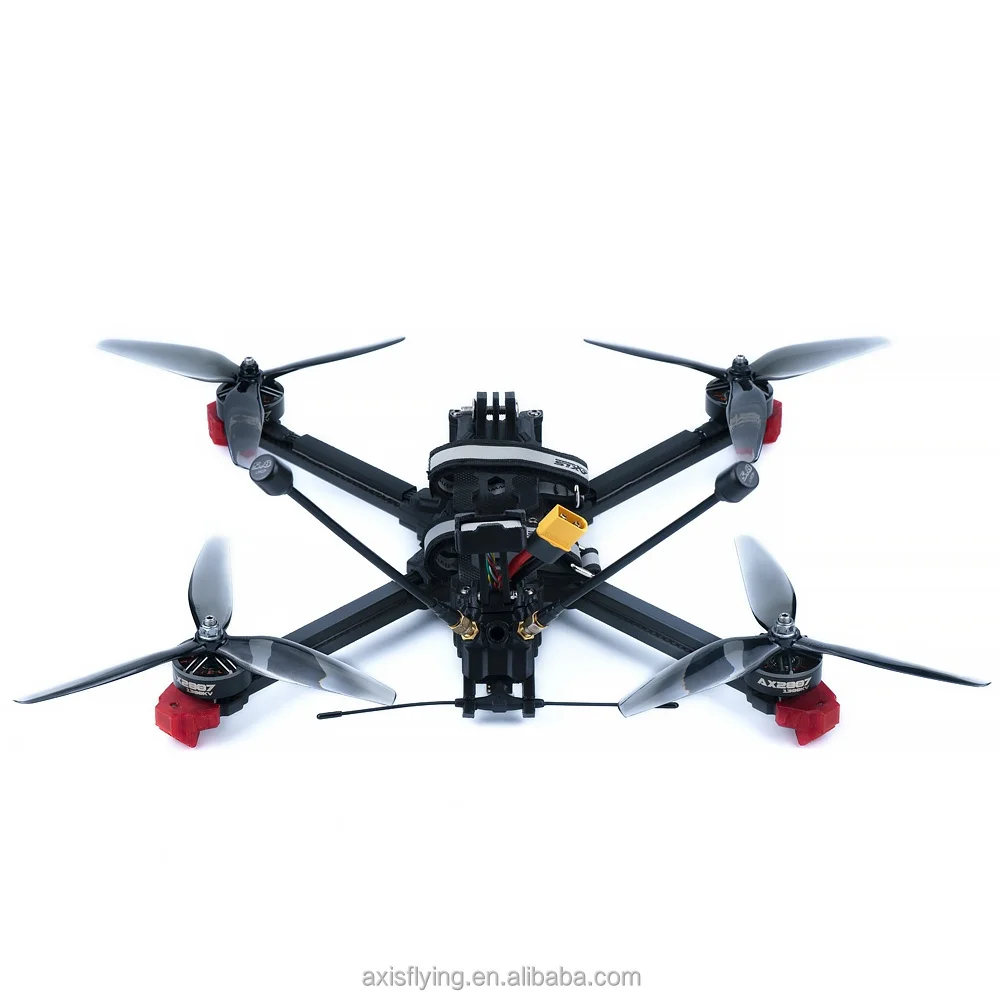 2025 Axisflying Manta X7 Lite 7 Inch Square X Freestyle FPV Drone Analog 5.8G 3W VTX With GPS-6S Racing TBS 915
