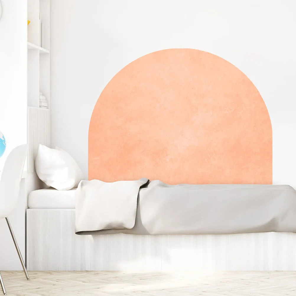 

Geometric Wallpaper Headboard Arch Decal Scallop Walls Neutral Home Decor