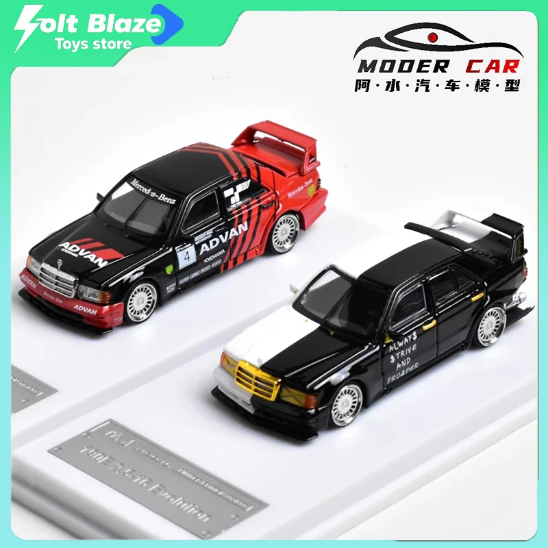 

MJ масштаб 1/64 MercedesBenz 190E 2,5-16 EVO ограничивает версия, модель автомобиля из сплава, имитирующая коллекция, модель автомобиля, подарок на день рождения для мальчика