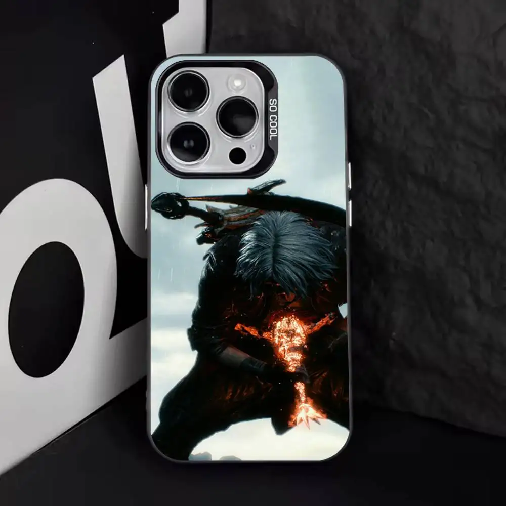 حافظة هاتف ألعاب D-Dante D-DMC2 لهواتف iPhone 17,16,15,14,13,12,11,Pro,Max,Plus,E,Air,Mini Black Tpu