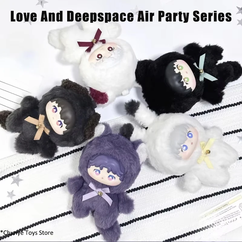 

Kawaii 15cm Love And DeepSpace Air Party Series Blind Box Mystery Idol Doll Pendant Action Anime Figure Keychain Toy Gift