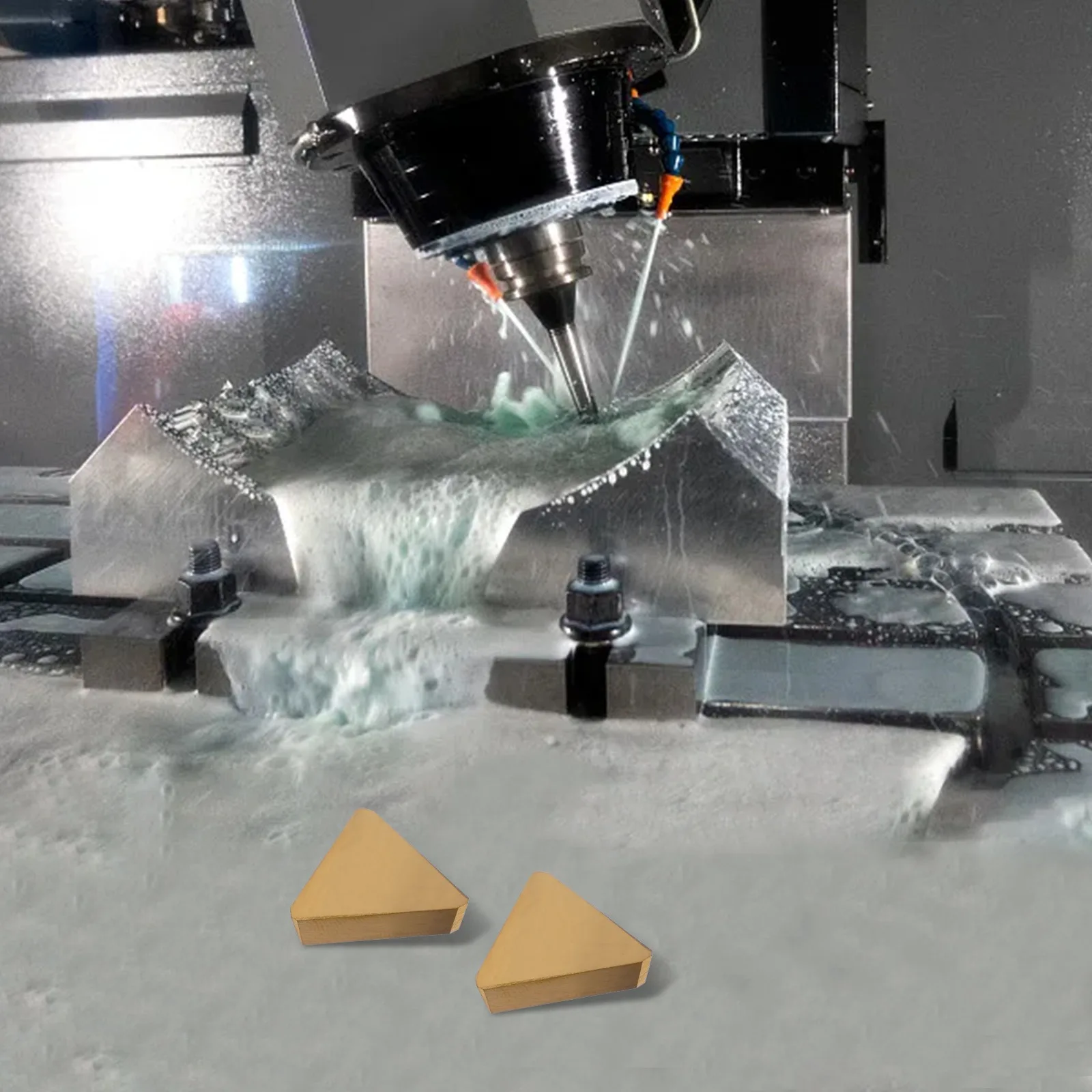 

TPKN2204PDSKR Turning Inserts Pack of 10 Enhancing Speed and Durability in Large Scale Metal Cutting Processes