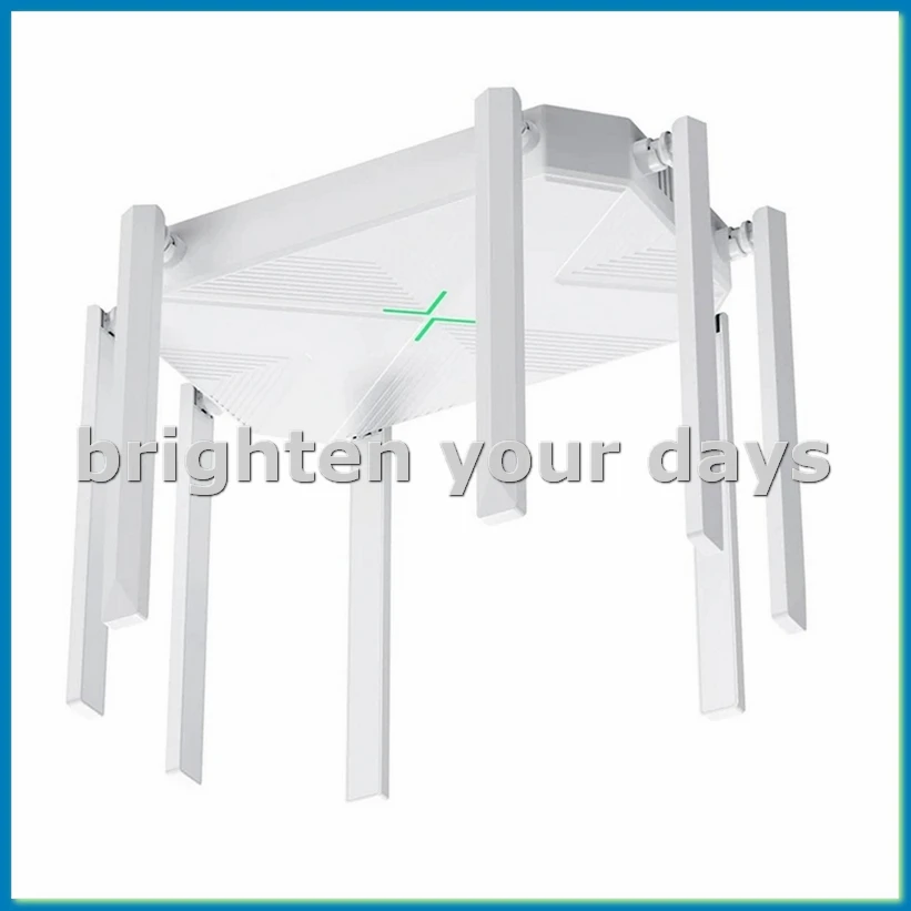 Wireless Router Booster Support AP Broadband WiFi Repeater for Home Office with Firewall 8 Antennas EU Plug-VVNB