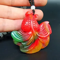 Men's and women's goldfish pendants are colorful every year, and the pendant is new.