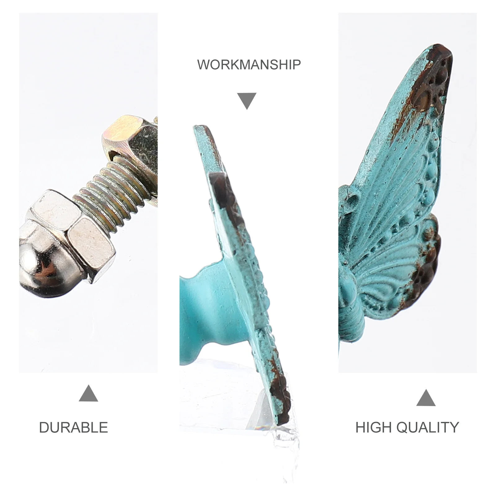 

1pc Butterfly Drawer Handle Zinc Alloy Vintage Pull Knob For Cabinet Cupboard Wardrobe Furniture Hardware Upgrade