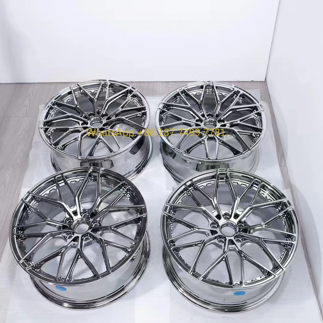 

Кованые легкосплавные диски для пассажирских автомобилей в шахматном порядке 5x112 5x1143 5x120 для 18, 19, 20, 21, 22-дюймовый вогнутый хромированный обод