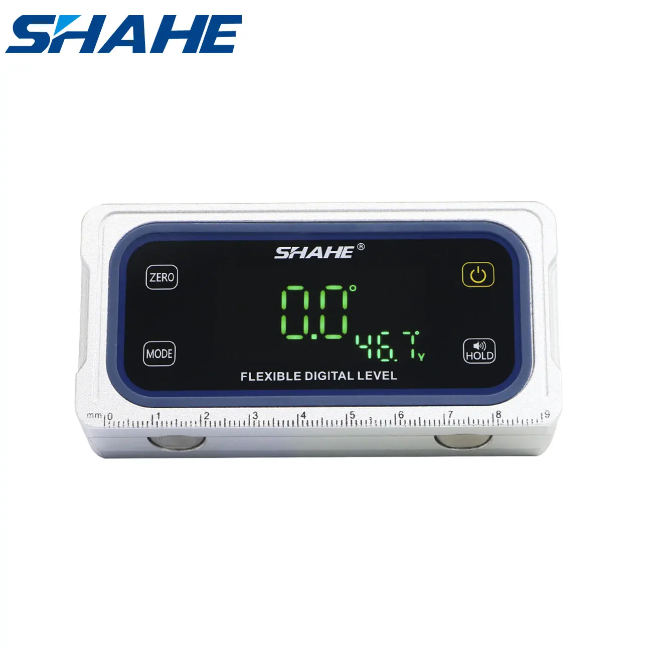 SHAHE Touch Digital Inclinometer, Single Axis 4x90° / Dual Axis ±60°, Buzzer Alarm, Dual Mode, 3-Unit for Woodworking, Table Saw