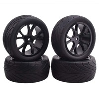 1/10 RC off-road BUGGY tire/WHEEL/RIMS FOR ARRMA Raider ADX-10 BLS HSP SERPENT SRX4 Bandit HPI WR8 yokomo yz4 30615 30613 30614