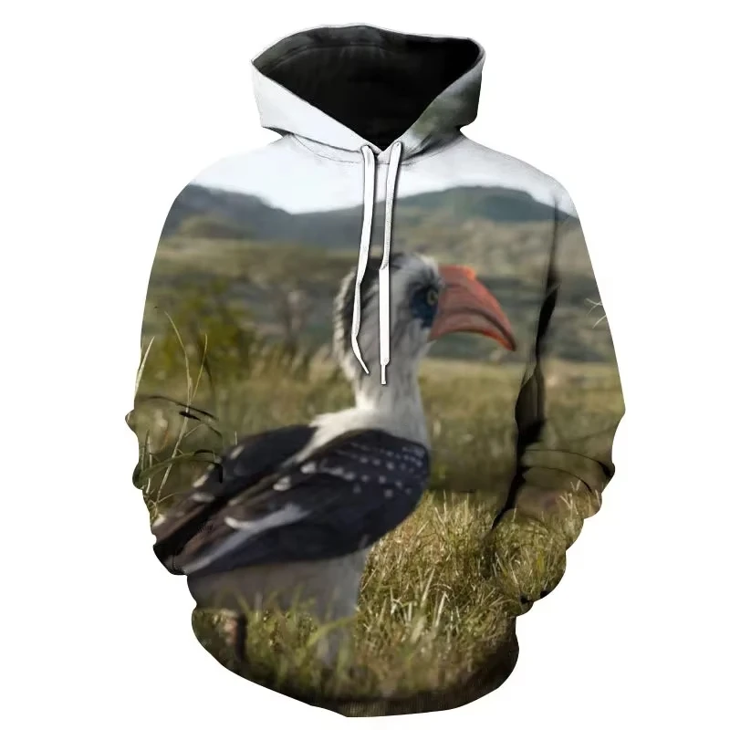 جديد حار بيع الموسم 3D الأسد الطباعة الرقمية فضفاض زوجين الرجال هوديي البلوز الشارع الشهير طفل هوديي المرأة هوديي #5