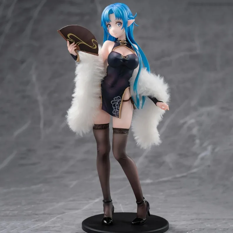 

AniMester Asuna Water Elf Cheongsam 23cm 1/7 Anime Action Figure Model Collectible Model Dolls Statuette Ornament Cute Gifts