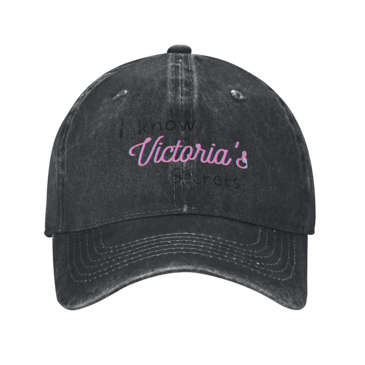 

shh.. victoria's secrets Baseball Cap Visor Ball Cap derby hat Sports Cap Female Men's