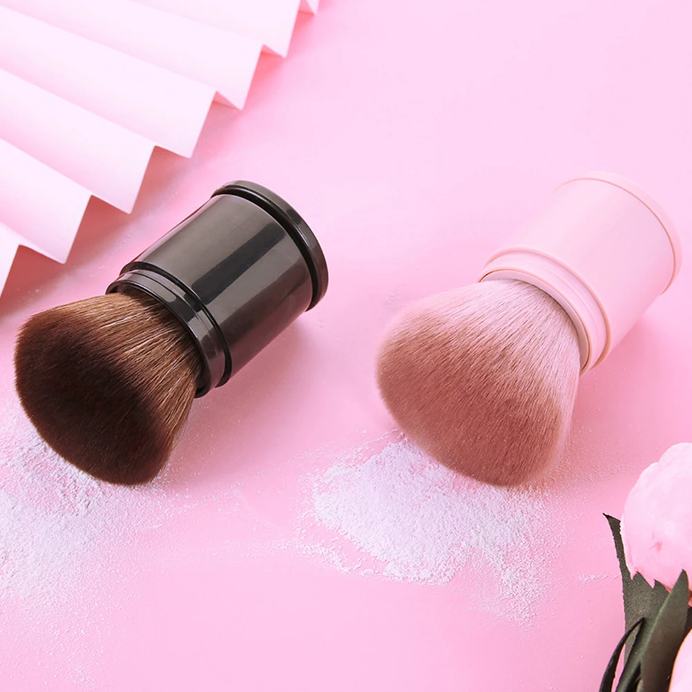 

Face Powder Applicator Supplies Flexible Reusable Makeup Tool Portable Loose Powder Applicator Durable Cute