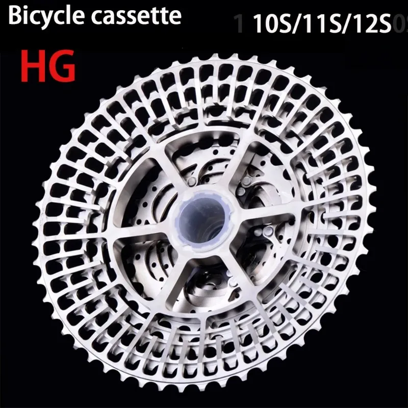 

HG Structure Compatible Ultralight Bicycle 10/11/12Speed cassette Freewheel 10/11/12s 11T-46T/50T/52T MTB bike for shimano sram