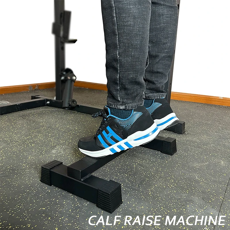 

Multi-Functional Leg Trainer - Heavy Duty Calf Raise Platform for Squat Exercises & Strength Building