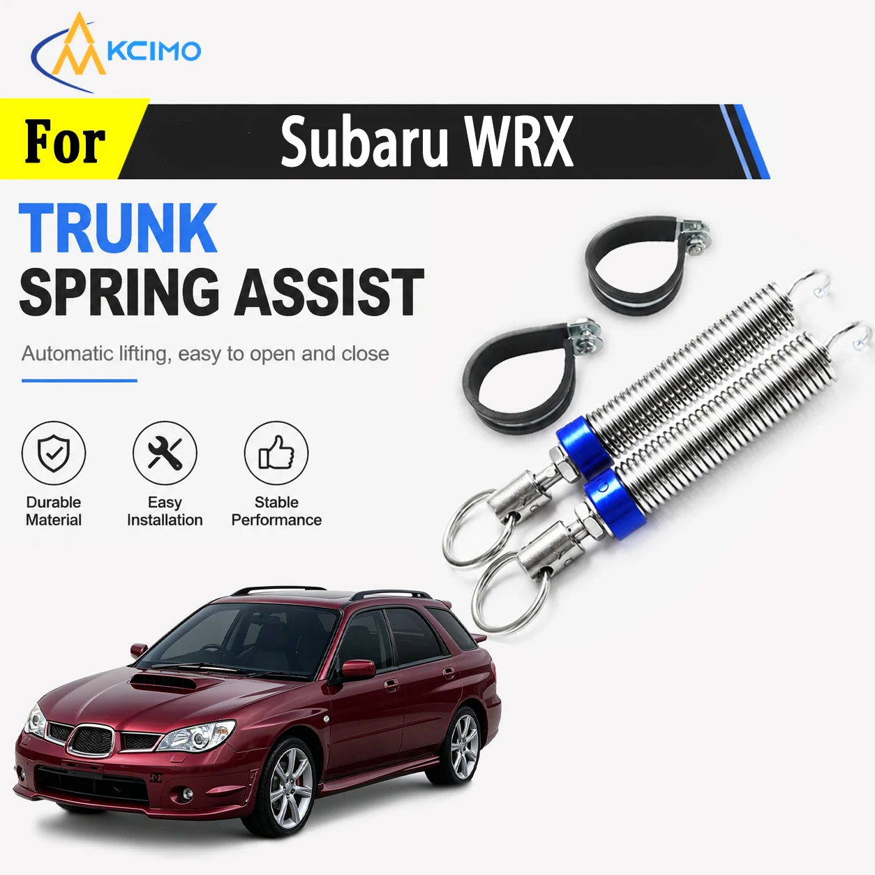 High Quality Metal Trunk Spring For Subaru WRX Reliable, Quick Install Safe Reliable Performance No Tools Required