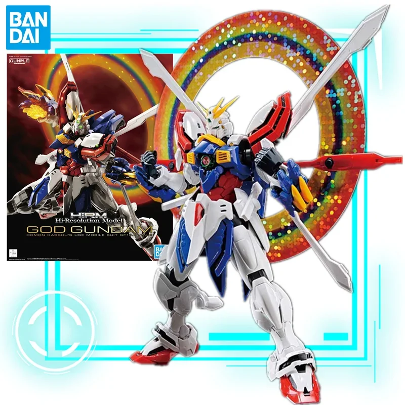 

BANDAI HIRM 1/100 GF13-017NJ2 God Gundam Alloy Skeleton Assembly Model Action Toy Figures Christmas Gift