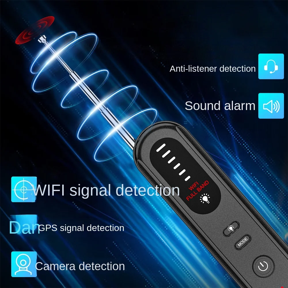 جهاز إنذار ضد السرقة T01 ، كاشف إشارة واي فاي ، جهاز مخفي ، كشف نظام تحديد المواقع