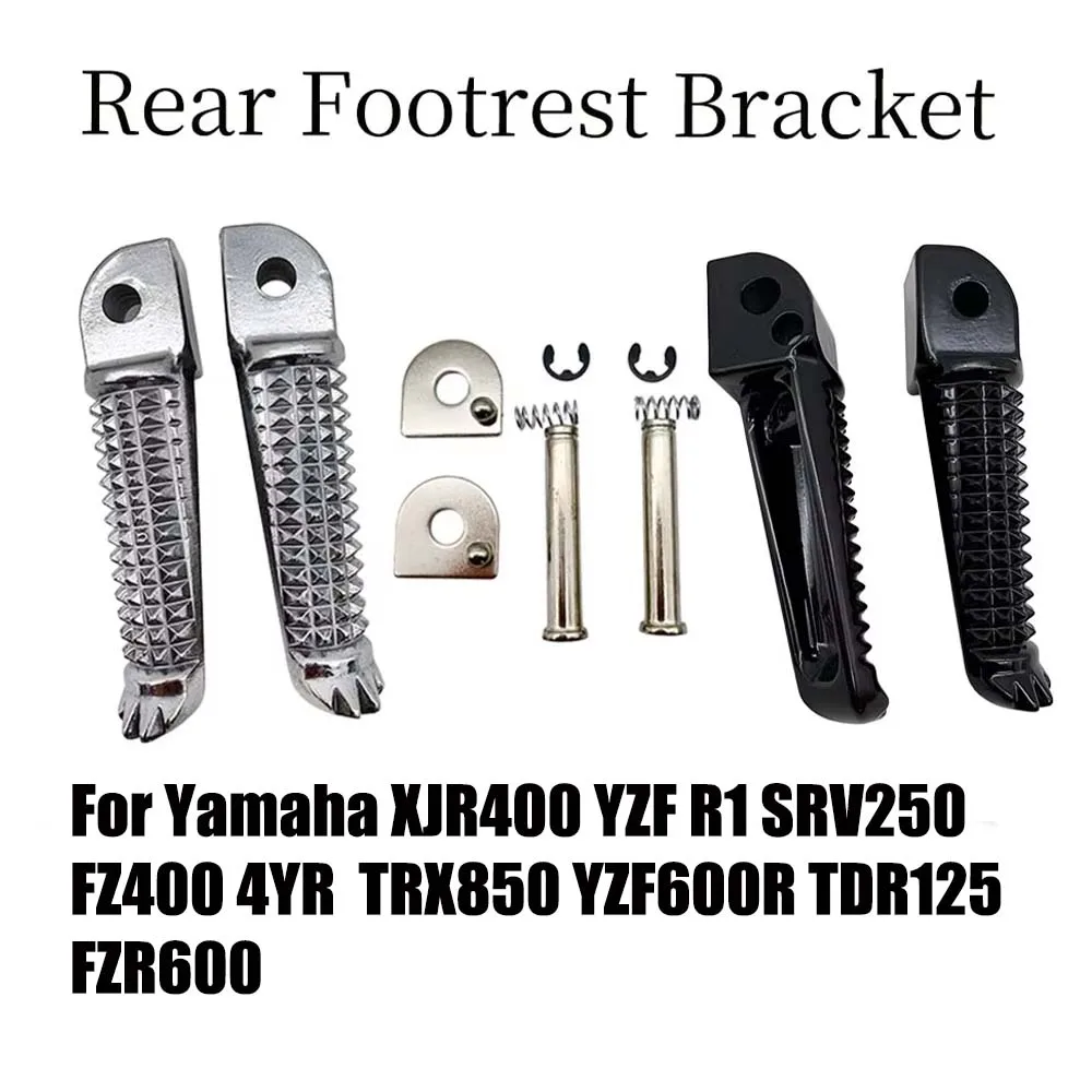 

Motorcycle Rear Footrest Foot Pegs Pedal Bracket For Yamaha XJR400 YZF R1 SRV250 FZ400 4YR TRX850 YZF600R TDR125 FZR600