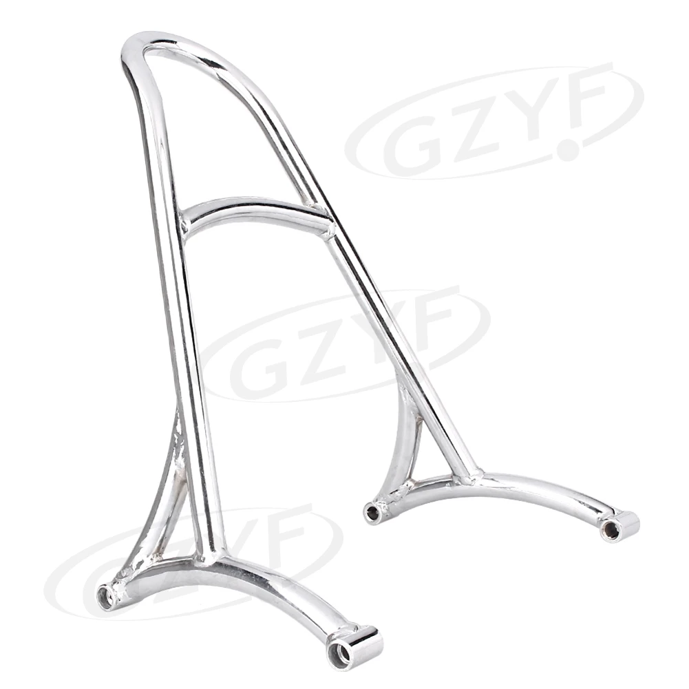 Chrome Motorcycle Rear Backrest Sissy Bar Bracket for Harley Davidson Sportster XL 883 1200 2004 2005 2006 2007 2008 2009-2016