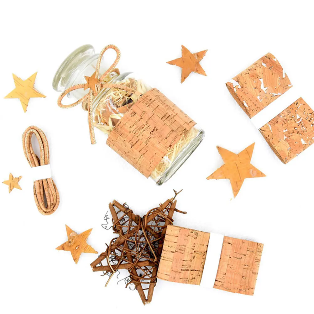 

3 Roll Bark Grain Polyester Ribbon Tape for DIY Party Gift Packaging Craft Flower Wrapping Gardening Decoration Supplies