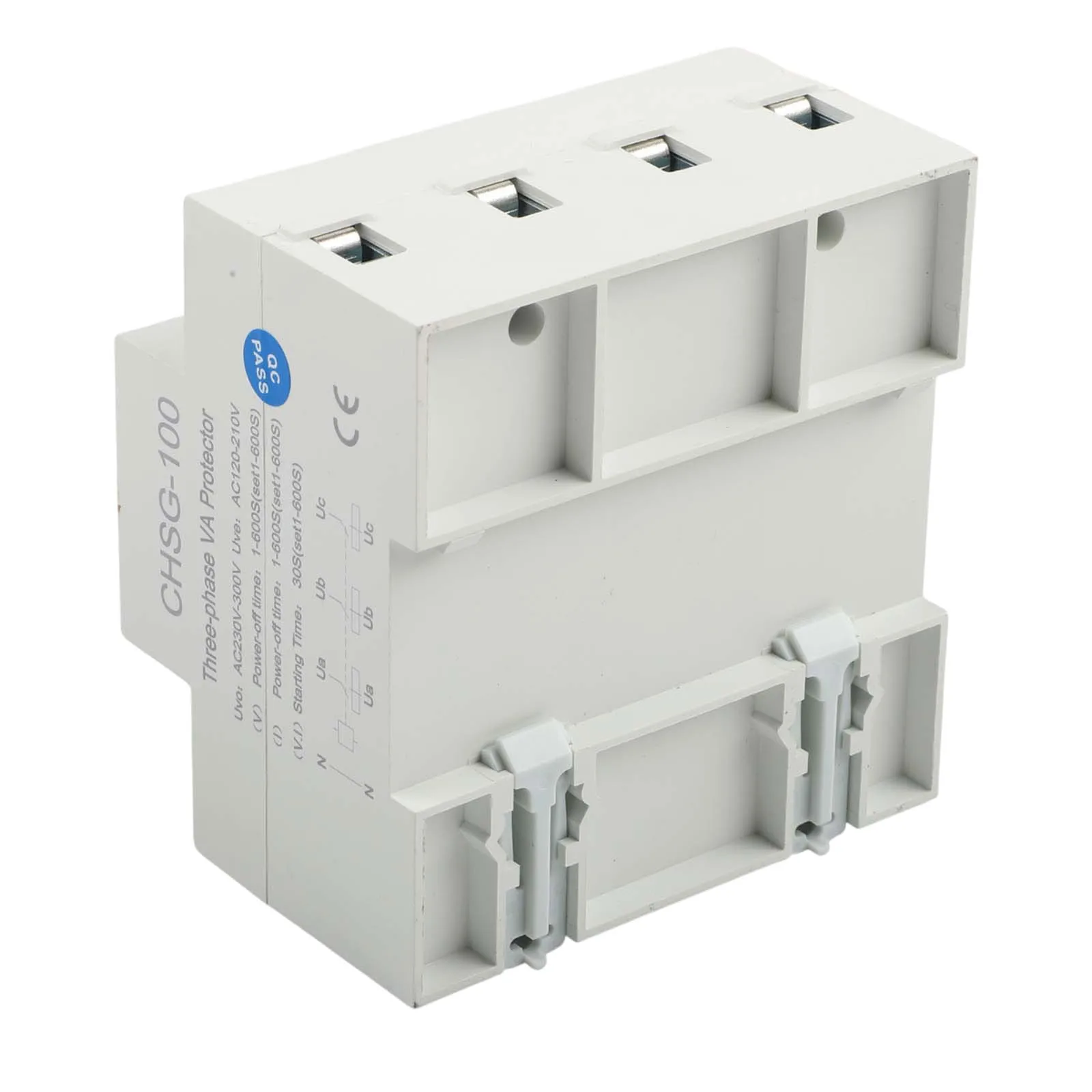 

Ограничитель тока для электроники с регулируемыми настройками, ограничитель напряжения, компактный дизайн, монтаж на DIN-рейку