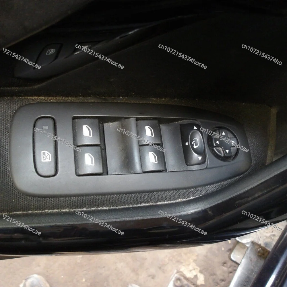 Main Power Window Control, Scale Auto Parts, Front Shop, 96749624ZD, 208, 2008, 2013-2018