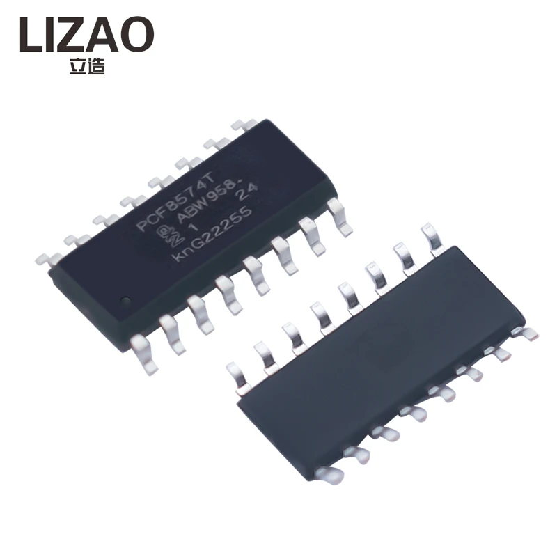 LIZAO 1-10PCS PCF8574M/TR SOP-16 150mil I/O Extender Chip Original SMD Electronic Component IC