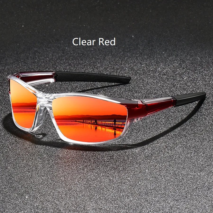 Modische Vintage-Schutzbrille mit Klarem Rahmen für Autofahren, Angeln, Sport, Laufen und Bergsteigen für Männer und Frauen – Detail 8