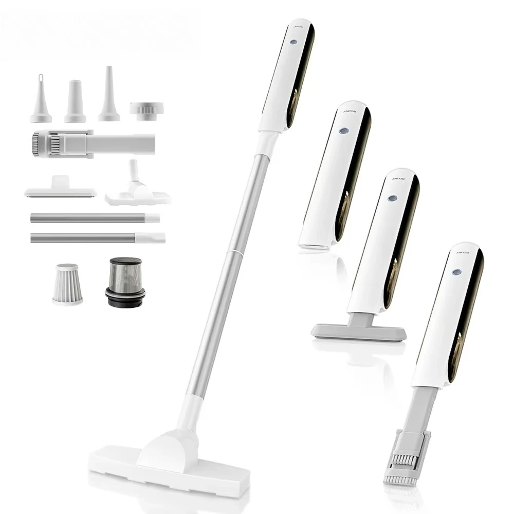 

Беспроводной портативный мини-пылесос, 100 Вт, высокая мощность, перезаряжаемый ручной пылесос для рабочего стола и клавиатуры.