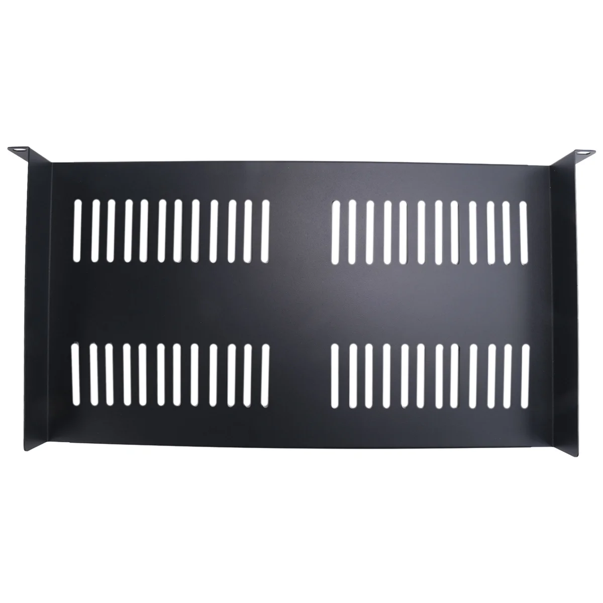 Prateleira de montagem em rack de servidor 1U Bandeja cantilever ventilada para rack de equipamentos de rede de 19 polegadas e gabinete rico