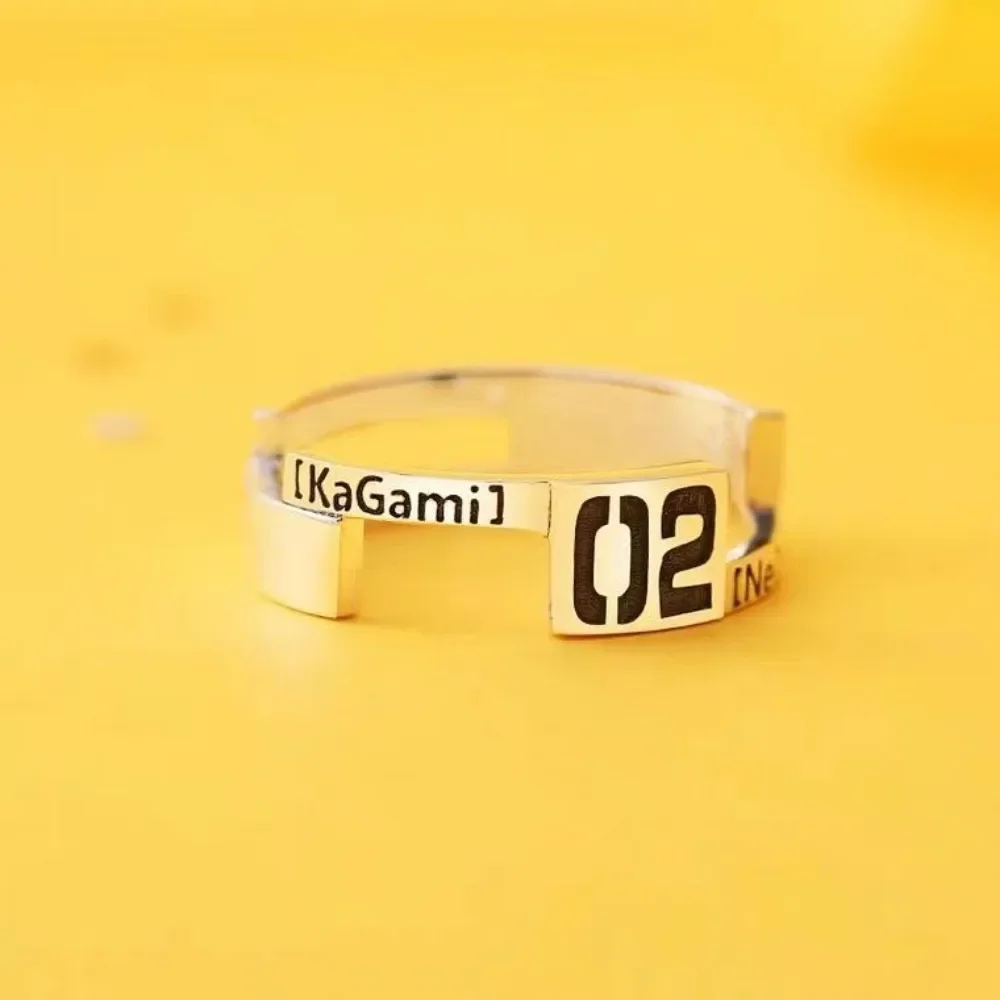 New Kagamine Rin Ring Piapro Characters Anime Peripheral Originality Exquisite Personalized 925 Silver Jewelry Holiday Gift