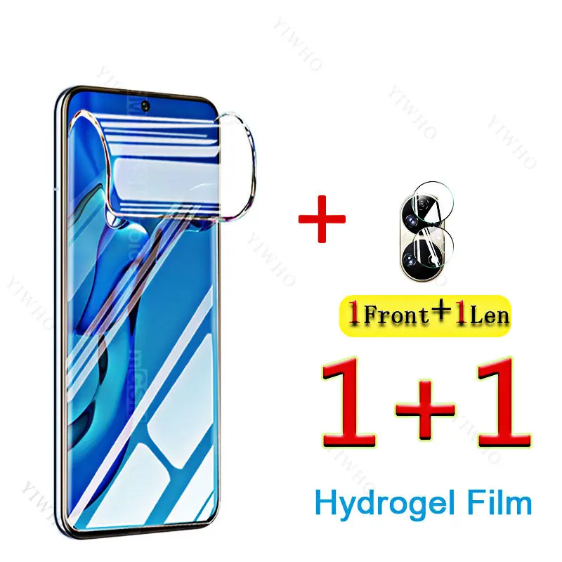 6in1 Front Full Cover Hydrogel Film for Huawei P50e Screen Protectors for Huawei ABR-AL60 P 50 E P50 50e Camera Lens Protective