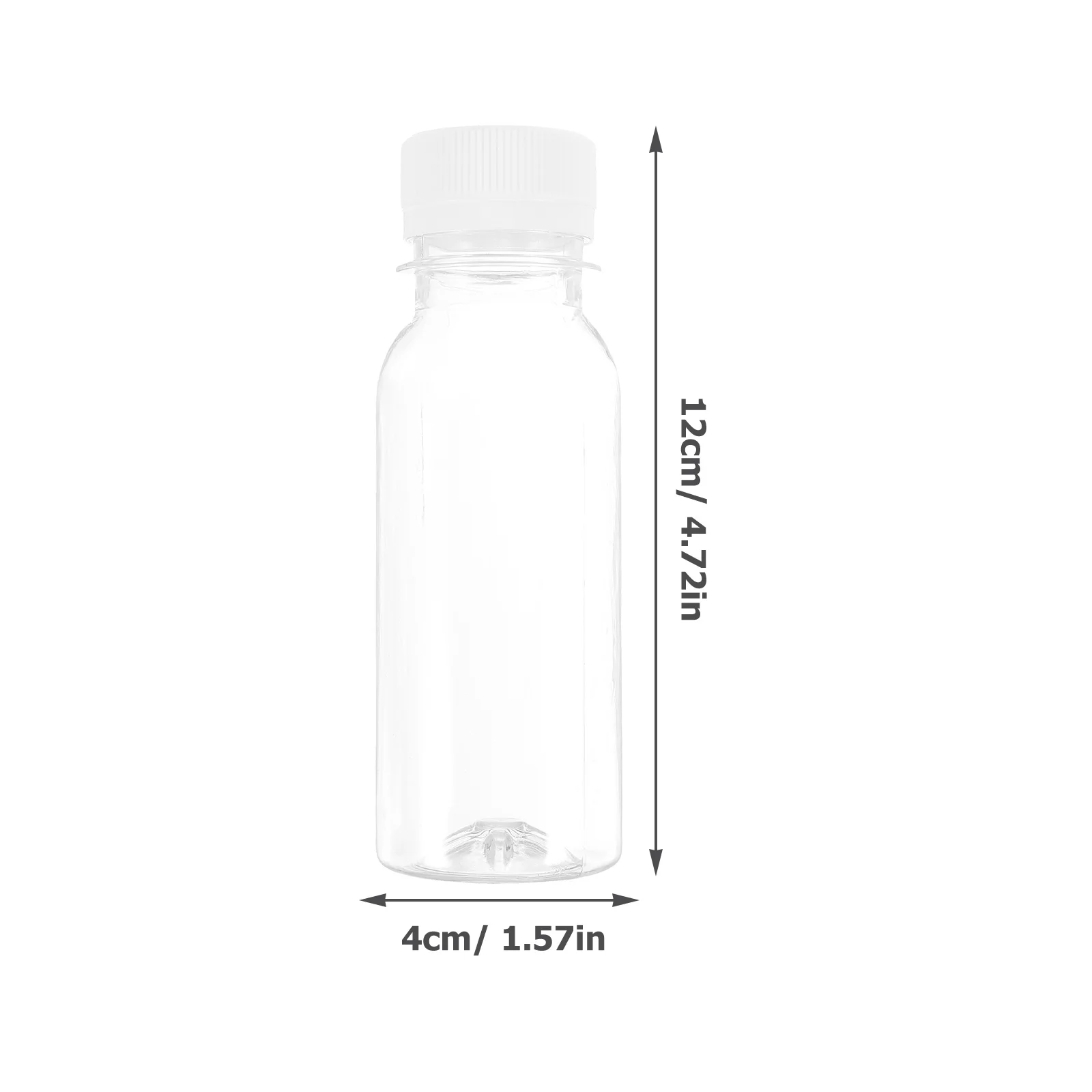 10 Pcs Milk Bottle Portable Clear Bottles Empty Transparent Juicer Machines Lens Feeding Daily The Pet Travel Baby Waterbottle