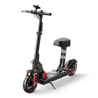 Bogist C1 Pro Electric Scooter with Seat 500W Motor City Escooter 48V 13AH Battery 10 Inch Tire Foldable E-Scooter