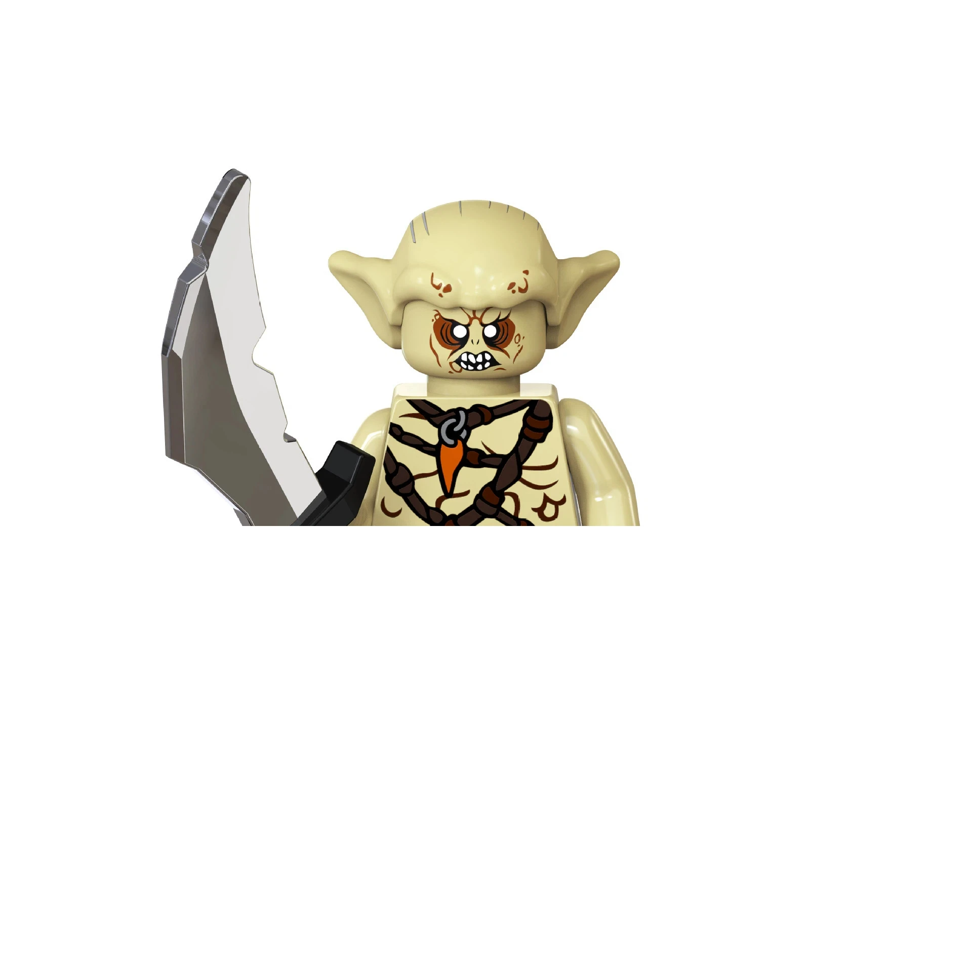 PG8036 PG517 TV6401 Cavalry Elf Guard Building Blocks Children's Assembly 3D Model Flag Shield Brick Toy Gift view 2