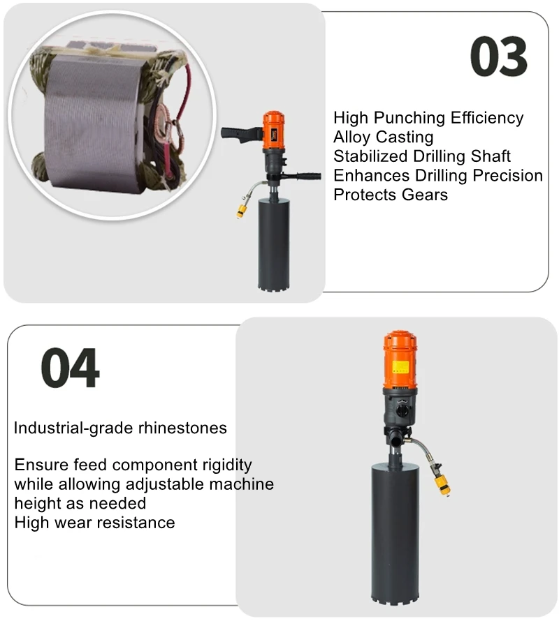 SCY-90/2BS Water Drill Concrete Core Drill Engineering Drill Hole Maker Drilling Machine