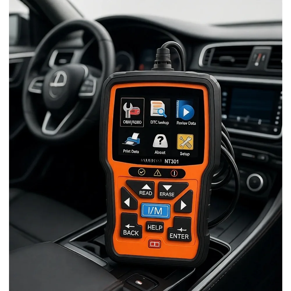 

Professional OBD2 Scanner Live Data Diagnostic Tool for Check Engine Light