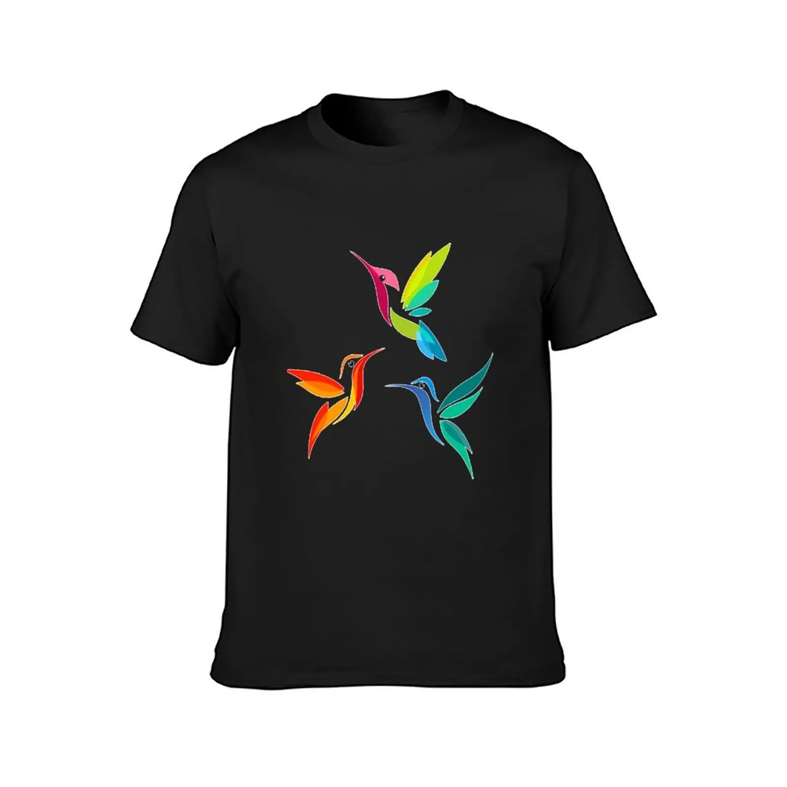 Hummingbirds Times Three T-Shirt sports fans sweat plus sizes customs design your own t shirts for men cotton