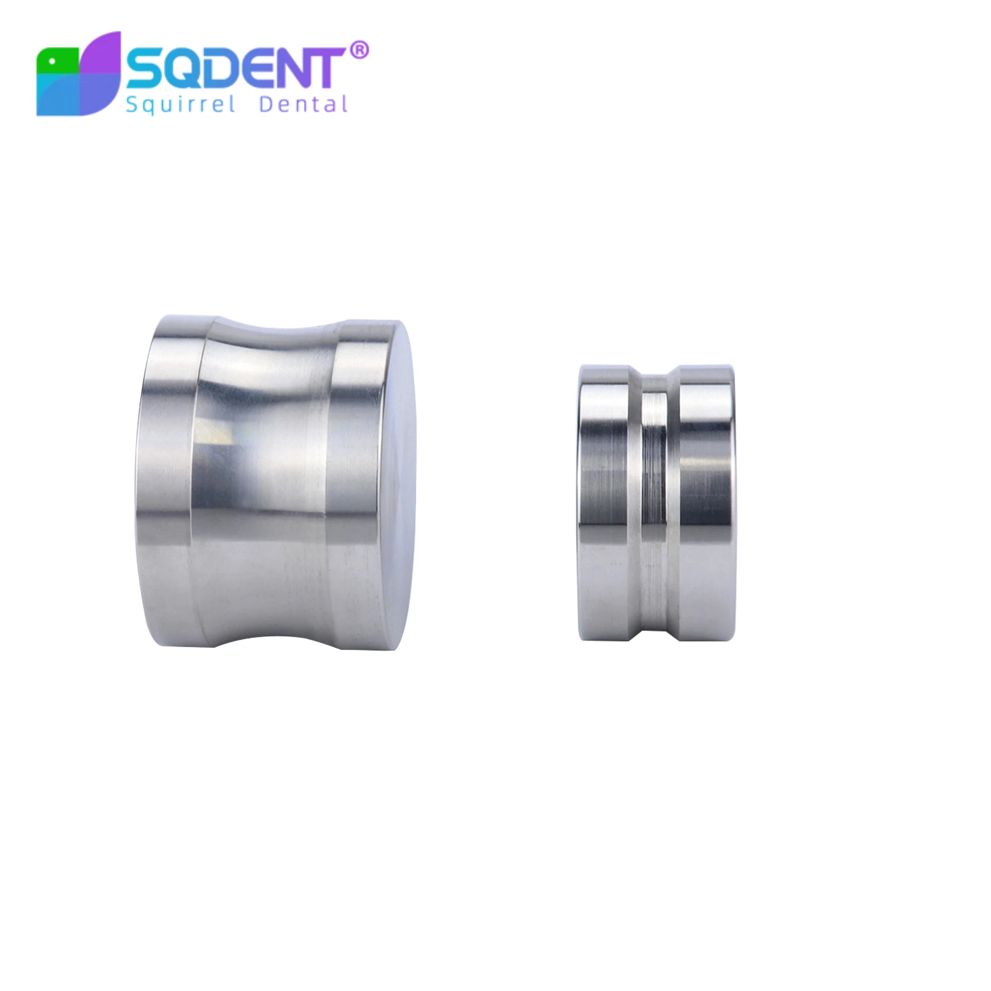 SQDENT Dental Implant Lab Mixing Cup Bowl Dental Tool Bone Well Dental Injector Powder Spoon Stainless Steel Autoclavable