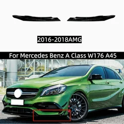 Front bumper decorative parts For Mercedes Benz A Class W176 A45 2016 2017 2018 AMG