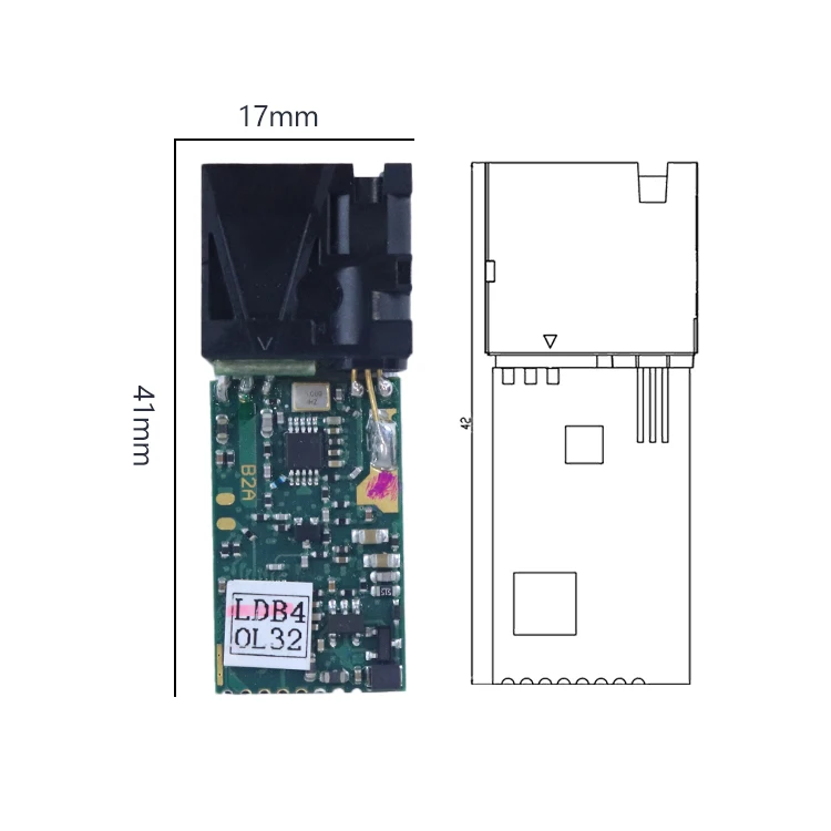 

10m TOF Sensor Laser Distance Meter Board No Touch Measurement For Motion Detection System