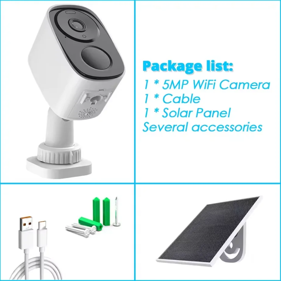 4MP Wireless Solar-… - image