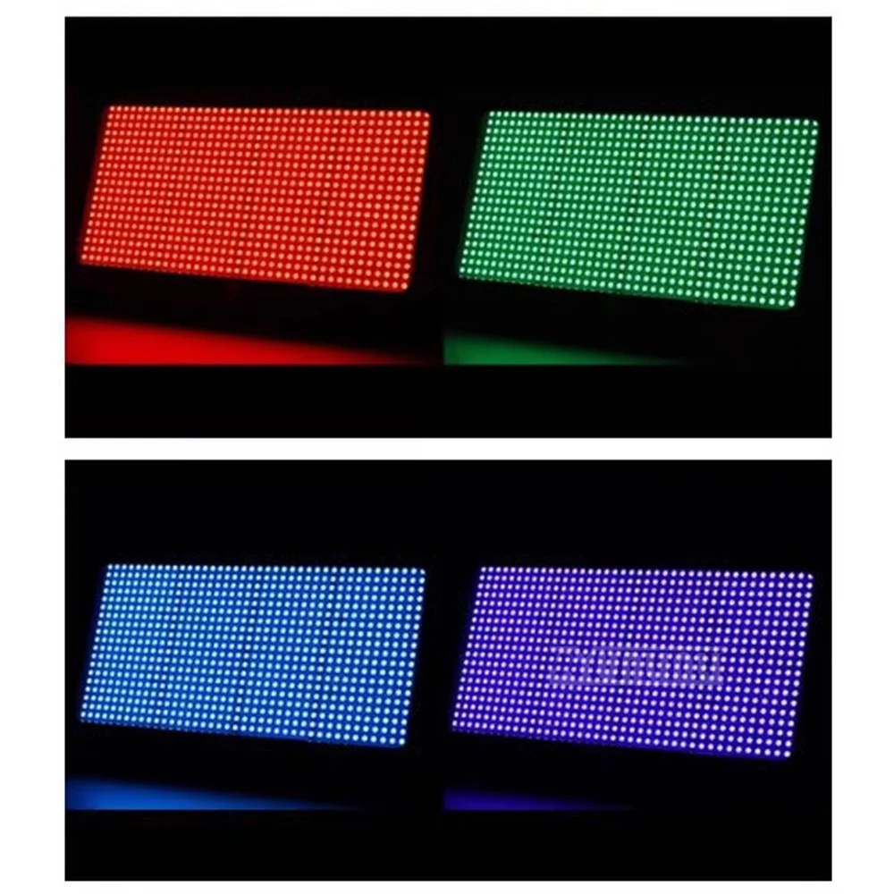 Stage Strobe Light ; Full Color Flash Light;Live Stream Nightclub Bar Atmosphere Lamp with Control; 