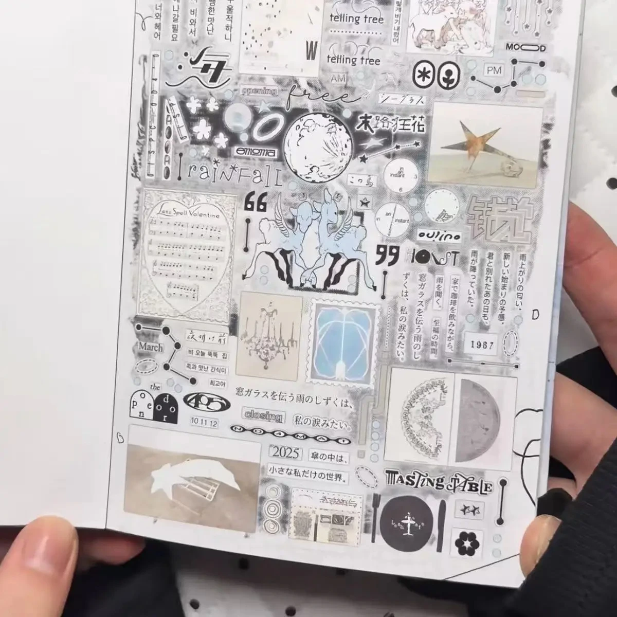 Original Sleepless Coding Sticker Book Niche Handbook Yanbian Cut Hochwertige Aufkleber aus verschiedenen Materialien, süßes Geschenk – Detail 4