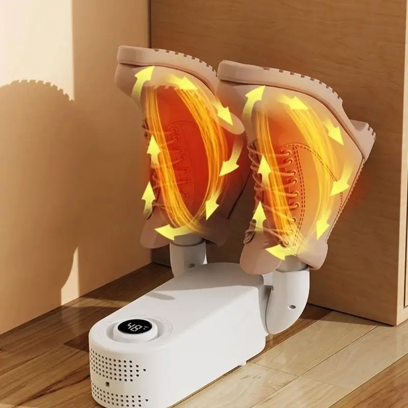 D0AB Upgraded Electric Boot Dryer Shoe Dryer Convenient Boot Dryer for Work Quick Drying Garment Dryer with Heat Blower